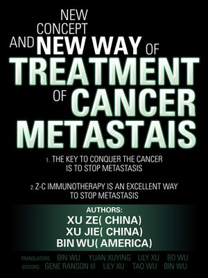 cover image of New Concept and New Way of Treatment of Cancer Metastais